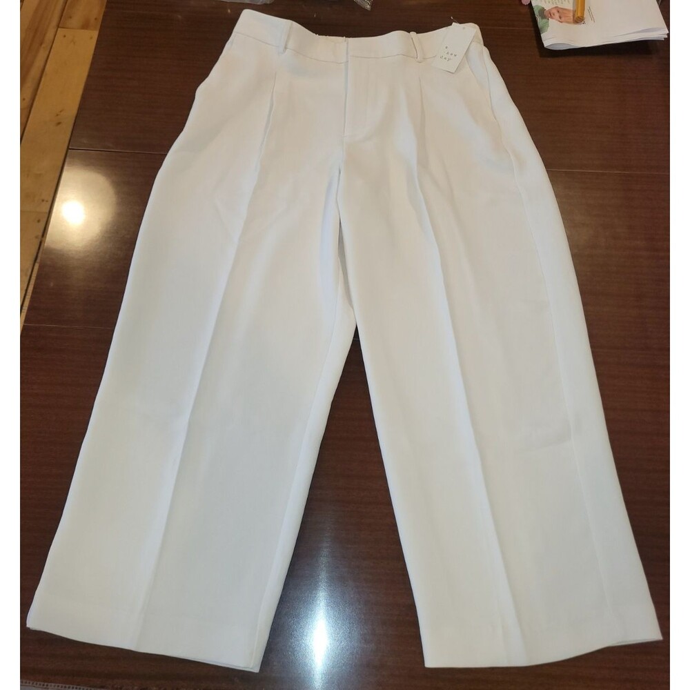A New Day Dress Slacks, Cream Color, Size 14 Short